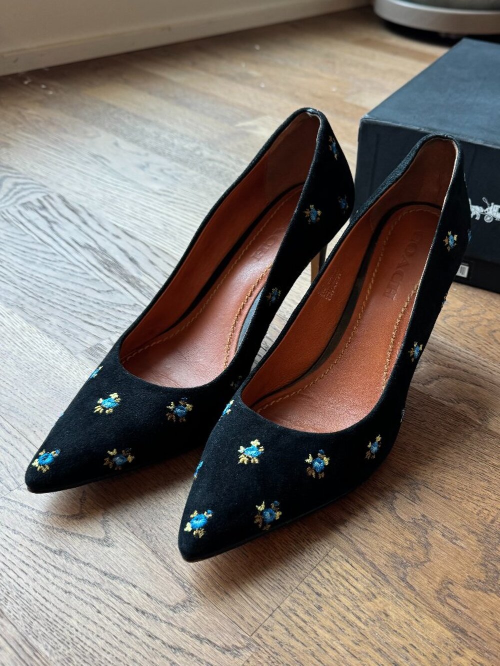 Coach Prairie Suede Pump Heels- Size: US 9.5 / EUR 40 - Comes with Box